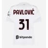 AC Milan Strahinja Pavlovic #31 Bortedrakt Kvinner 2026-27 Kortermet